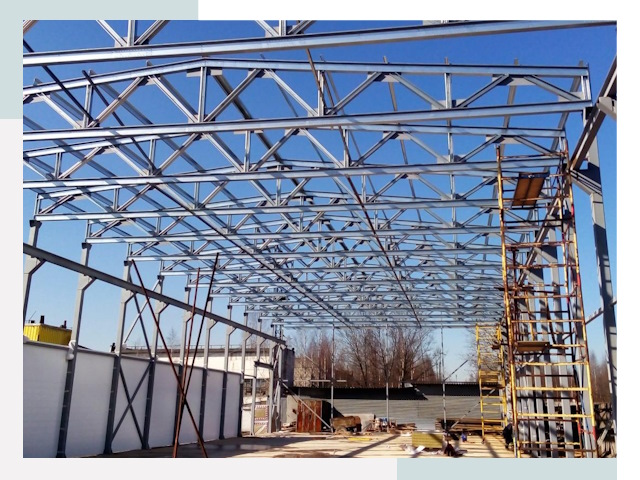 Строительство цехов в Ревда от 635 руб. под ключ