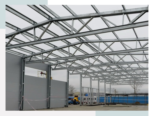 Строительство складов в Ревда от 635 руб. за м²