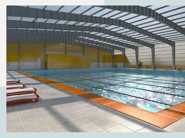 Строительство крытых бассейнов в Ревде