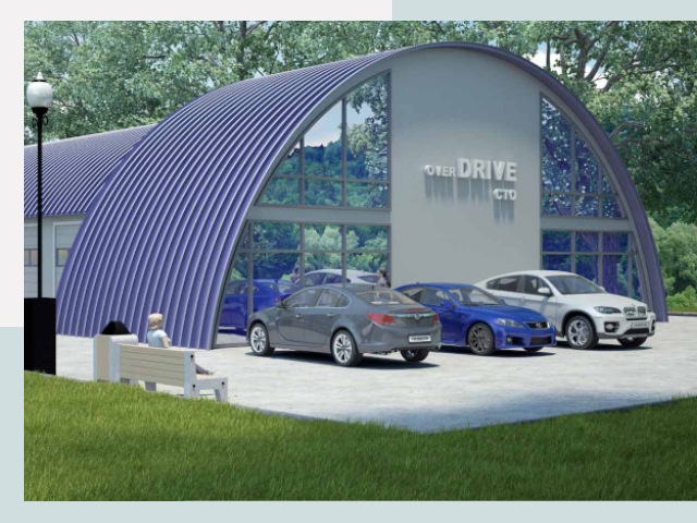 Монтаж ангаров и металлоконструкций от 635 руб.