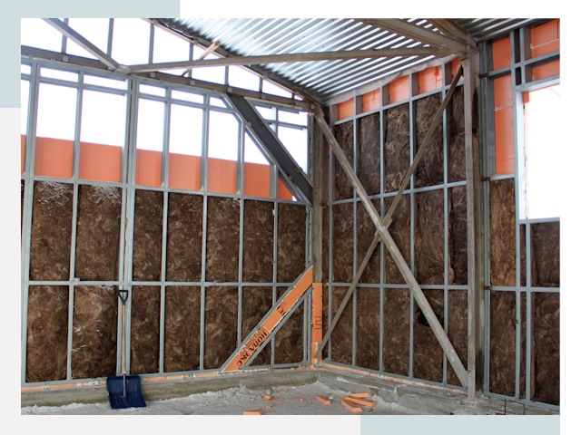 Утепленные ангары в Ревде