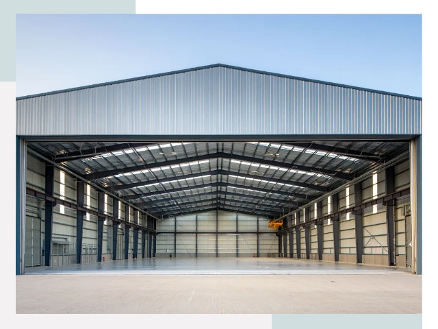 Большие ангары в Ревде