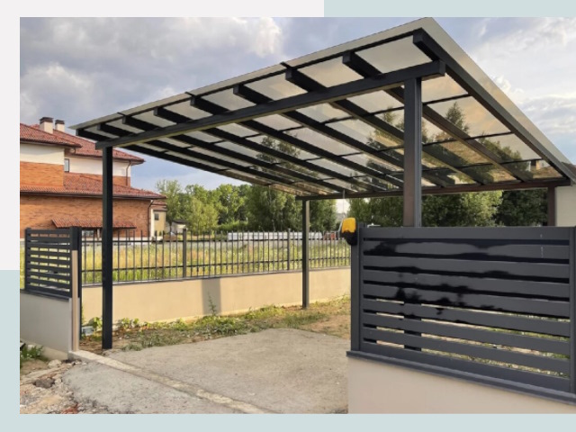 Металлические навесы в Ревда от 635 руб. за м²