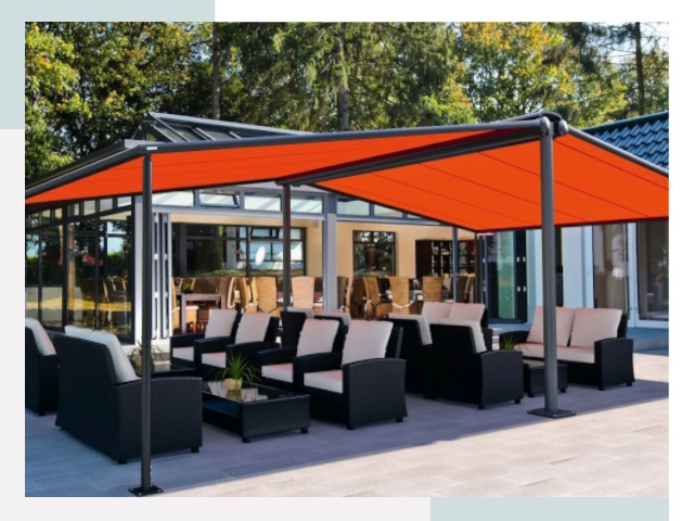 Навесы для кафе и ресторанов в Ревде