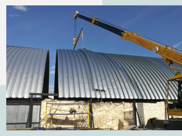 Реконструкция ангаров в Ревде от 635 руб.