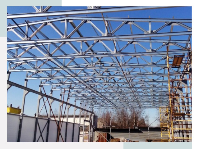 Металлокаркасы для складов в Ревде