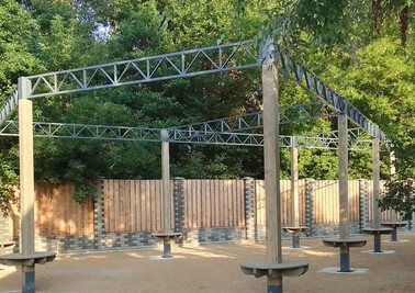 Терраса из металлоконструкций под ключ, проектирование, изготовление и монтаж от СтальСтрой-Рвд